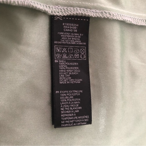 Forever 21 Strapless Watercolor Dress (Size S) - Picture 8 of 9